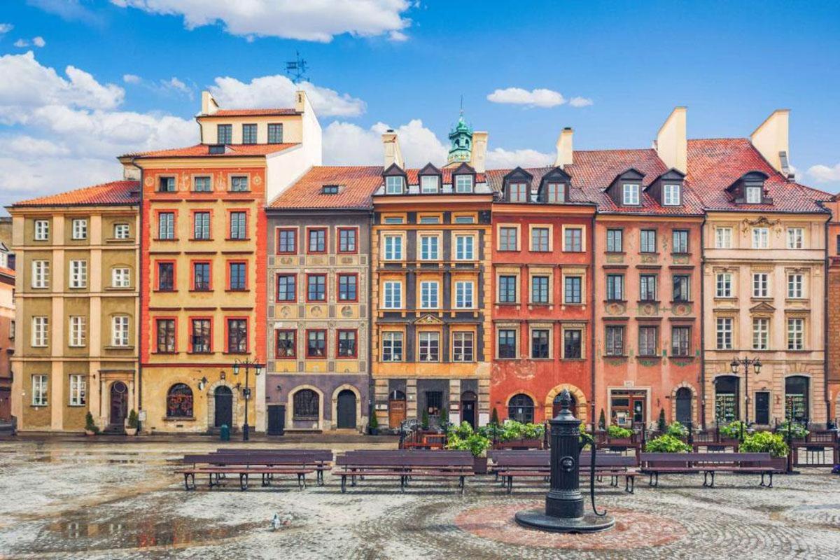 ワルシャワFour Seasons Old Town - Winterアパートメント エクステリア 写真